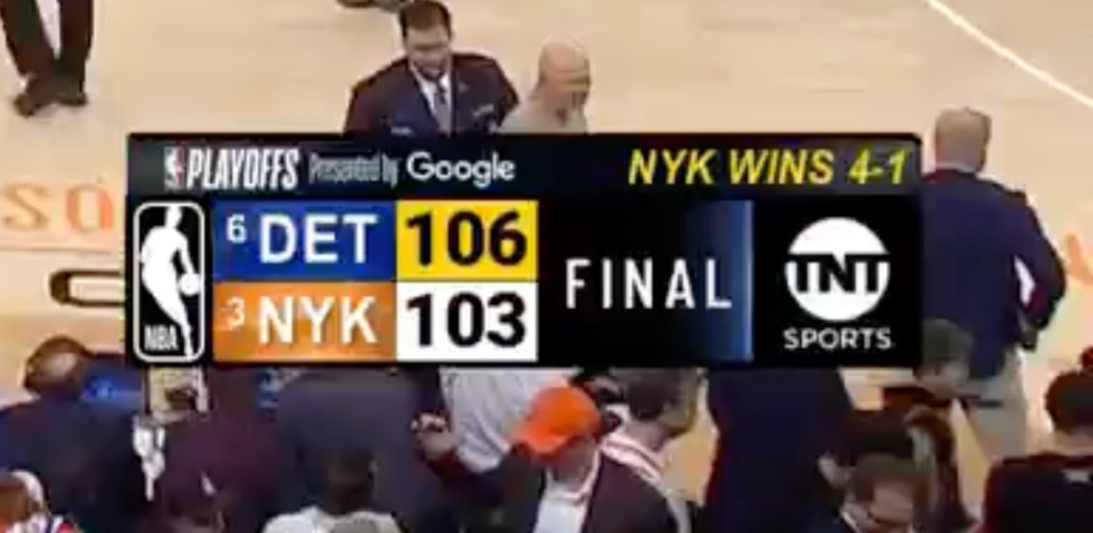 TNT’s Scorebug Mistake Sparks Controversy in NBA Playoffs